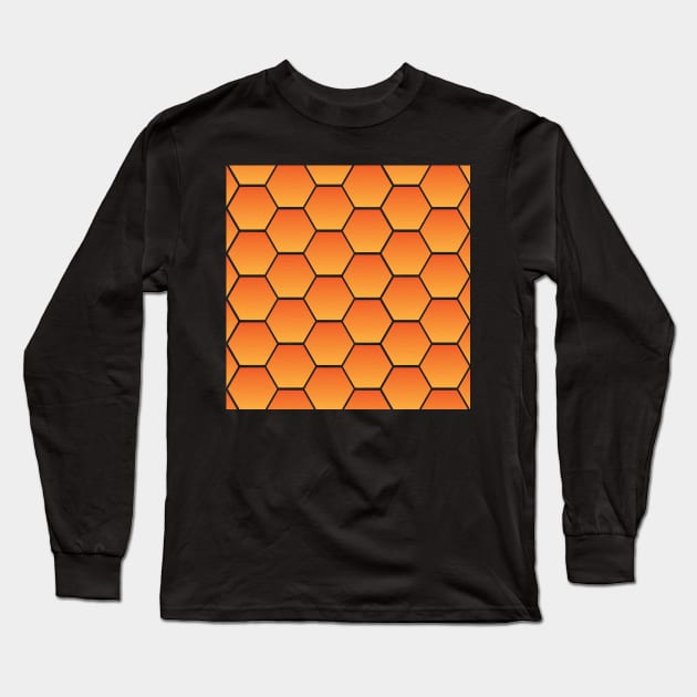 Honeycomb Long Sleeve T-Shirt by DankSpaghetti